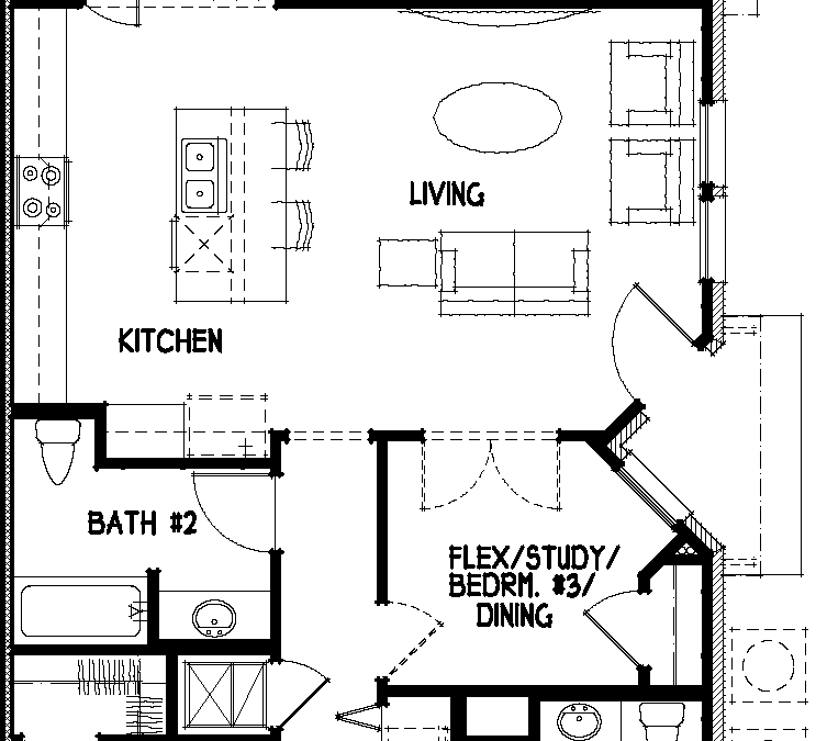 Unit B Floorplan