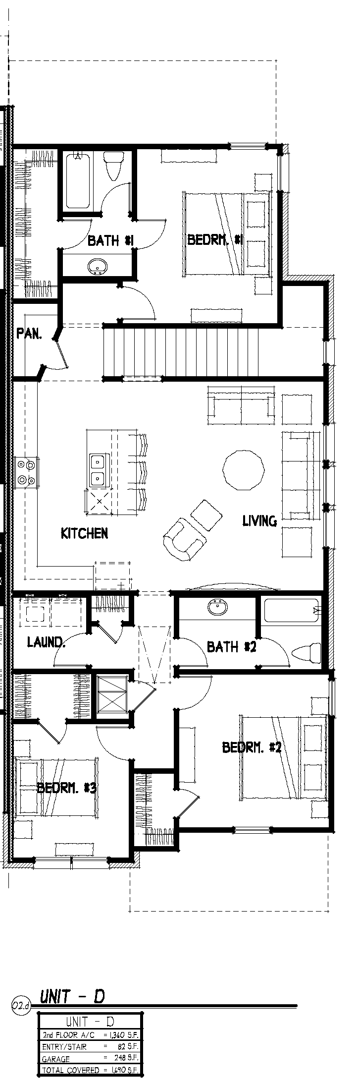 The Allen Floorplan: Waller Apartments